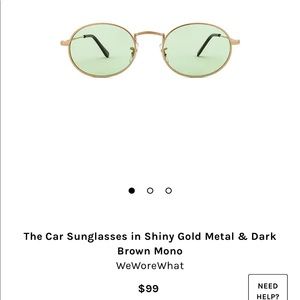 BUNDLE!! Brand new WeWoreWhat sunglasses